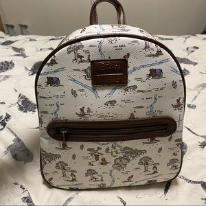 Loungefly Winnie The Pooh Map Mini Backpack NWT